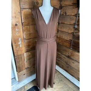 Garnet Hill Dress Women’s M Brown